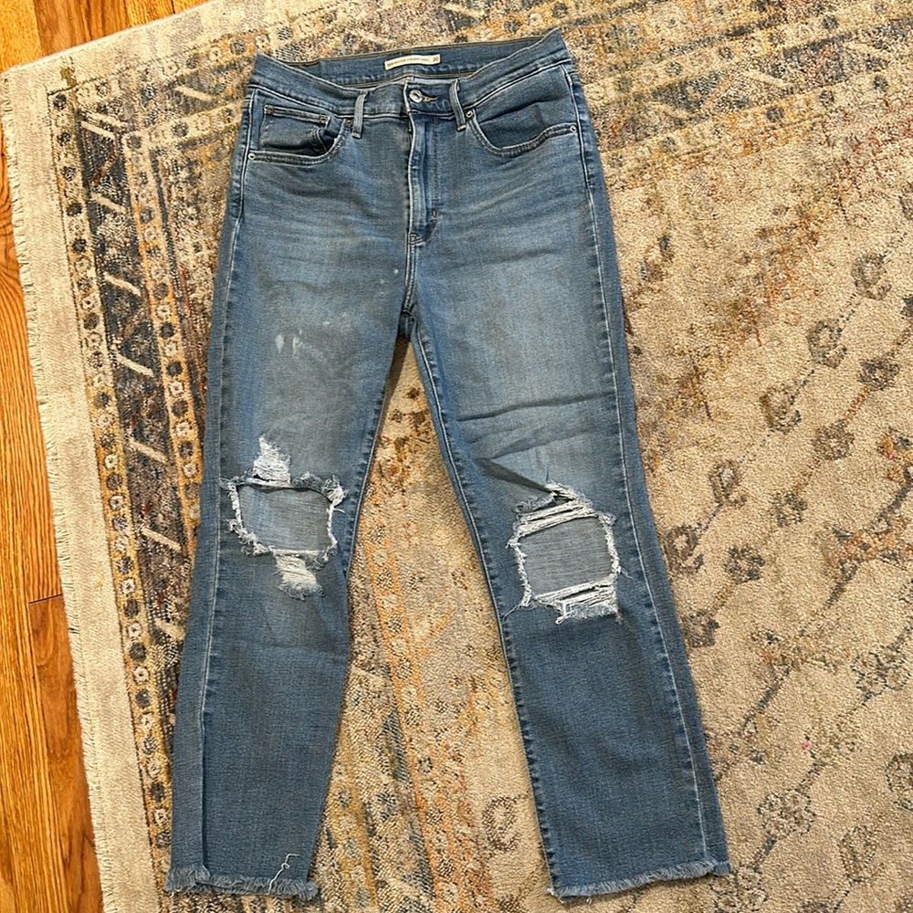 Levi’s 724 High Rise Straight Crop size 30